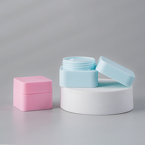 Rỗng 5ml 10ml 20ml 30ml 50ml nhựa PP Jar container vuông mỹ phẩm chăm sóc da kem dưỡng da kem lọ - Product Image 3