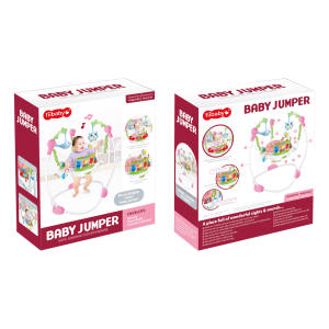 Brinquedos Multifuncionais para Bebês Pula-Pula Infantil Andador de Aprendizagem Balanço Saltitante Cadeira de Pular para Bebê com Música - Product Image 6