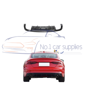 Difusor Trasero de Fibra de Carbono S5 de Primera Calidad para <span class=keywords><strong>A5</strong></span> <span class=keywords><strong>S</strong></span> <span class=keywords><strong>Line</strong></span> S5 Sportback 2D 4 Puertas 2017-2019 - Product Image 5