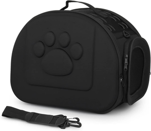Foldable Soft Dog Carrier Kennel Paw Pattern Breathable Cat Carrier Shoulder Bag Portable Pets Handbag for Cat Dog Small Animal - Product Image 5