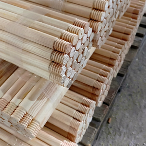 Más Vendido: Palo de Escoba de Pino de Madera Natural Premium, Duradero, con Acabado Liso, Accesorio para Herramientas de Limpieza, Fabricante OEM - Product Image 1