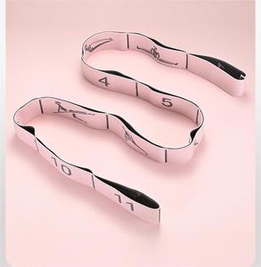 <span class=keywords><strong>Banda</strong></span> Elástica de Yoga para Fitness y Danza, con Segmentos Numerados, Diseño Sólido, para Moldear el Cuerpo - Product Image 1