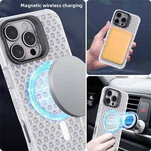 ฝาครอบเลนส์แบบเลื่อนได้เคสโทรศัพท์สำหรับ <span class=keywords><strong>iPhone</strong></span> 15 16 Pro Plus Pro MAX ที่หนีบหลังระบาย<span class=keywords><strong>ความ</strong></span><span class=keywords><strong>ร้อน</strong></span>แบบแม่เหล็กสำหรับ <span class=keywords><strong>iPhone</strong></span> 15 PRO MAX - Product Image 4
