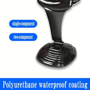 Revêtement imperméable en polyuréthane, adapté à l'imperméabilisation des toits et des sous-sols, avec couleurs personnalisables - Product Image 1