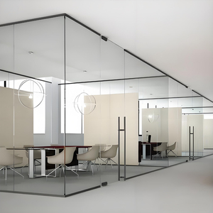 Schalldichte Glas-Falt-Schiebewände mit 42dB Geräuschreduzierung für Zuhause Büro Küche Schule Bad - Modernes Design - Product Image 5