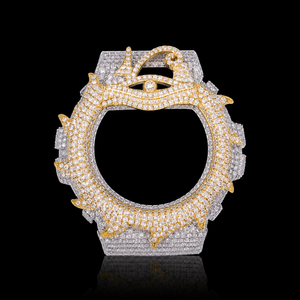 อะไหล่นาฬิกา Iwatch G Series รุ่น Shocks DW56006900 GA2100 ตัวเรือนขอบหน้าปัดแบบ Iced Out ประดับเพชร Moissanite VVS1 สำหรับเปลี่ยนตกแต่ง พร้อมใบรับรอง GRA - Product Image 4