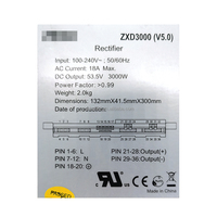 Module redresseur télécom haute efficacité ZXD3000 V5.0 3000W 48V 50A, convertisseur d'alimentation CC à échange à chaud AC-DC