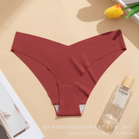 Culottes grande taille, sans couture, respirantes, à séchage rapide, string hipster pour femmes, culotte taille basse