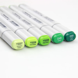 Finecolor Professional 240-Color Dual Tip Alcohol Markers Set Cepillo flexible para ilustración Diseño de moda Concept Art Loose - Product Image 3