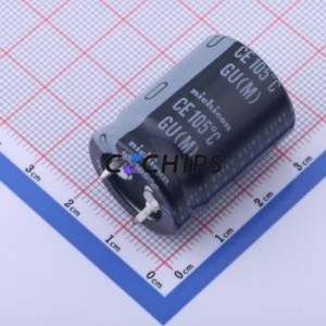 LGU2Z391MELZ <b>Snap</b>-in Aluminum Electrolytic Capacitor Through hole Component (THT),D22xL30mm 390uF 20% 180V 10mm - Product Image 2
