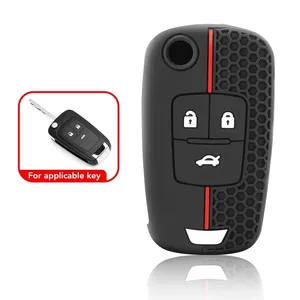 <span class=keywords><strong>Porte</strong></span>-clés en silicone pour Chevrolet Cruze Orlando Cobalt Trax Aveo T300 Spark Prism pour <span class=keywords><strong>Opel</strong></span> Astra Insignia Zafira Tourer Corsa - Product Image 2