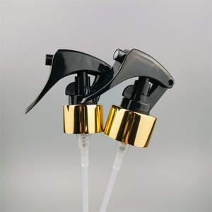 28/410 24/410 Gold <strong>Aluminum</strong> <strong>Mini</strong> <strong>Trigger</strong> <strong>Sprayer</strong> Black White clear Plastic Head Button Switch <strong>Trigger</strong> - Product Image 6