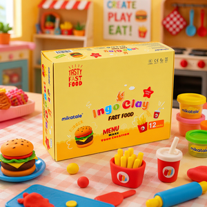 Argile Super Légère 12 Couleurs, Ensemble de Jeu Rapide pour Enfants, Argile Non Toxique à Séchage à l'Air pour Bricolage Créatif et Jouet Éducatif - Product Image 1