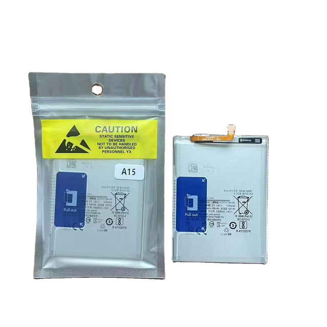 Mobile Phone Battery 5000mAh EB-BA156ABY Real Capacity Replacement 3.88V Rechargeable Li-polymer Battery for Sam A15 Phone Stock
