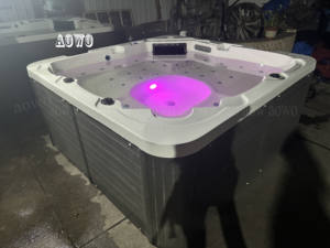 Maison gonflable spa <span class=keywords><strong>de</strong></span> nage bain à remous extérieur avec <span class=keywords><strong>couvercle</strong></span> bains à remous <span class=keywords><strong>de</strong></span> piscine jacuzzier couverture <span class=keywords><strong>de</strong></span> spa électrique baignoire à remous d'eau wason - Product Image 4