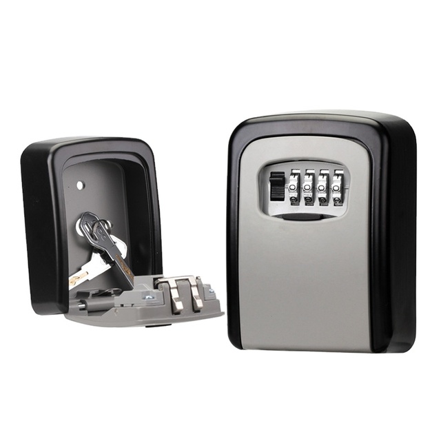 XBT  Digital Plastic Wall Mounted Car Key Safe Security Key Lock Box Wall Safe