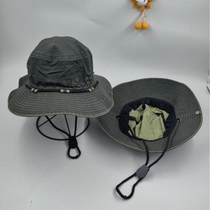 Sombrero de Pescador HKZB Personalizado, de Secado Rápido, Ala Ancha, Estilo Moderno, Lavado, con Cordón Ajustable para Senderismo - Product Image 3