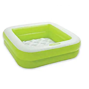 Venta caliente puesta de sol brillo inflable natación agua flotador piscina equipo para adultos y bebé agua jugando con forma redonda - Product Image 6