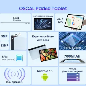 Wintouch 2024 10-дюймовый Android планшетный ПК 2-в-1 портативная двойная камера 8-ядерный 7000 мАч аккумулятор большой памяти оптом