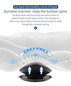 Alat pijat Lumbar untuk di rumah, alat pemijat fisioterapi, koreksi Lumbar dan bantal pinggang - Product Image 2