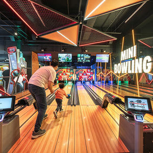 Mini-Bowling-Ausrüstung Hersteller SunEye Mini-<span class=keywords><strong>Bowlingbahn</strong></span> für Verkaufszentren Freizeitparks Indoor-Spielplätze - Product Image 2