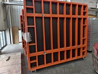 Système de coffrage mural en acier TRIO, coffrage modulaire réutilisable en béton pour les projets de construction