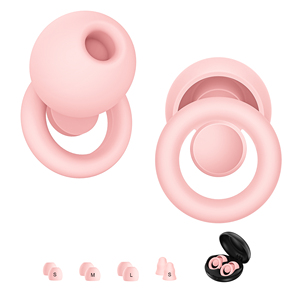 4 Size Quiet 2 Ear <b>Plugs</b> Soft Silicone Ear <b>Plugs</b> Sound Insulation Ear Protection Earplugs Anti Noise Sleeping Foam Earplugs - Product Image 3