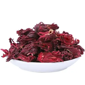 Wholesale Luo Shen Hua Natural Health Products Dried Roselle Hibiscus Whole Flower Loose Herbs Tea Mei Gui Qie