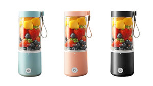 Licuadora portátil con batería de 420ml, minilicuadora recargable inalámbrica con 6 cuchillas usb - Product Image 4