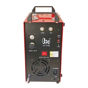 GX-E-CS4-I piston bernafas portabel, kompresor udara pcp 12V 400bar untuk menyelam kompresor udara tekanan tinggi