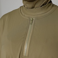Abaya de bain personnalisée BURKINI, Robe musulmane modeste anti-UV pour femme, Vêtement de bain islamique extensible d'été, Vente en gros