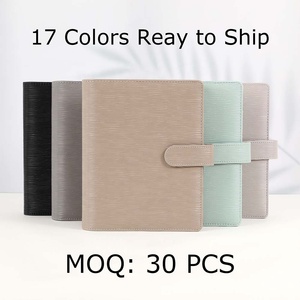 Yihe Tốt Nhất Bán 17-Màu 35Mm Vòng Bạc A5 Saffiano Epi Da Ngân Sách Chất Kết Dính Chương Trình Nghị Trình Kế Hoạch Giáng Sinh/Văn Phòng/Trường Quà Tặng - Product Image 2