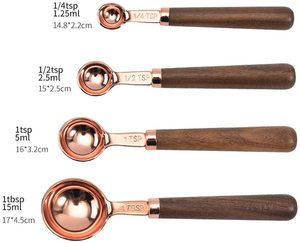 4 cái thép không gỉ đo thìa đặt Tiện Ích Nhà Bếp thiết lập - Product Image 4