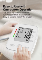Tensiomètres numériques Bluetooth pour le bras supérieur, prix d'usine, OEM disponible, ventes en promotion, 198 mémoires, usage hospitalier et domestique
