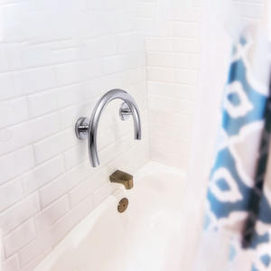 Main courante de salle de bain en acier inoxydable 304 au design moderne avec poignée de maintien coudée Barres de sécurité <span class=keywords><strong>pour</strong></span> <span class=keywords><strong>baignoire</strong></span> et douche - Product Image 3