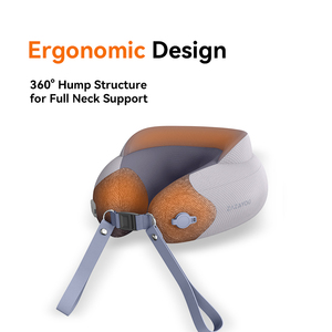 Masajeador de cuello recargable, masajeador de cuello portátil para uso doméstico, relajación, espalda, hombro, pie, pierna, alivio del dolor muscular, novedad - Product Image 4