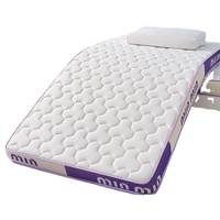 Matelas pliable : Matelas en mousse à mémoire de forme zéro pression pour chambre à coucher, surmatelas épais en éponge Tatami