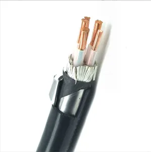 XLPE Insulated Metallic Shielded Polyolefin Sheath LSZH Flame Retardant Fire Resistant Power Cable