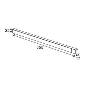 Spot LED 20W pour rail magnétique, couleur blanche 48V-16, température de couleur 3000K, idéal pour l'éclairage d'ambiance et - Product Image 1