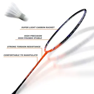 Hoge-Kwaliteit Professionele Badminton Racket Grip Carbon Racket Badminton Voering