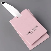 Etiquetas de Papel con Corte Personalizado, Impresión Digital, Papel Recubierto, Etiquetas de Marca para Ropa y Embalaje de Regalos