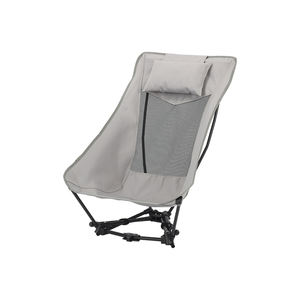 Silla de Gravedad Cero Plegable Ultraligera de Aluminio para Exteriores, Personalizada de Fábrica, Silla Luna de Camping con Respaldo Alto y Almohada - Product Image 6