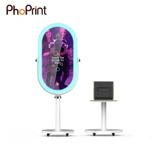 Phoprint High Quality Portable Magic Mirror Photo Booth For Wedding And Party
