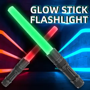 Powerful Led Flashlight Rechargeable Tactical Torch 4Core Flashlights White Red Blue Green 18650 Zoom Camping Lamps Torch Light