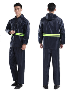 कम कीमत बेस्टग विक्रेता कस्टम फैक्टरी बाहरी विभाजन सुरक्षा परावर्तक बारिश कोट पैंट - Product Image 1