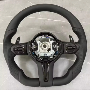 <span class=keywords><strong>Volante</strong></span> Deportivo de Cuero Personalizado OEM ODM, Plug-and-Play, con Botones y Levas de Cambio para <span class=keywords><strong>BMW</strong></span> M3 M4 M5 M6 F30 F36 - Product Image 3