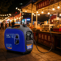 3kW Digitaler Inverter-Benzingenerator 220V LENPUN Leiser Tragbarer Mini-Hochleistungs-Stromerzeuger für Outdoor-Camping und Notfälle im Haushalt