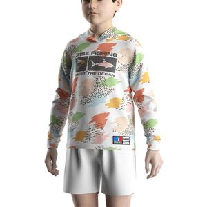 เสื้อฮู้ดดี้เด็กสำหรับตกปลา แห้งเร็ว ป้องกันแสงแดด แขนยาว เสื้อตกปลาเด็ก - Product Image 5