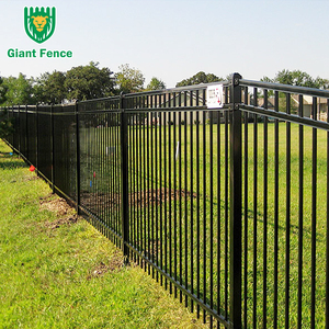 Valla Tubular Soldada Moderna para Jardín, <span class=keywords><strong>Precio</strong></span> de Fábrica, Tamaño Personalizado, Recubrimiento en Polvo, Valla de Seguridad con Diseño 3D, Fácil Instalación - Product Image 2
