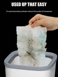 BSCI ISO9001 مجموعة منفضة كهربائية يمكن التخلص منها عالية الجودة 5 منصات + 1 مقبض حار بيع الغبار تنظيف الشعر - Product Image 5